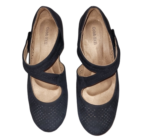 ROCKPORT COBB HILL Women's Devyn Maryjane Mary Jane Sandal Flats, Size 6.5 - Picture 3 of 8